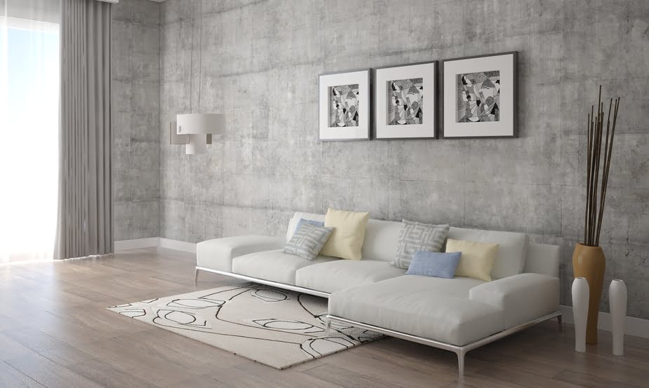 Wanddeko im Wohnzimmer