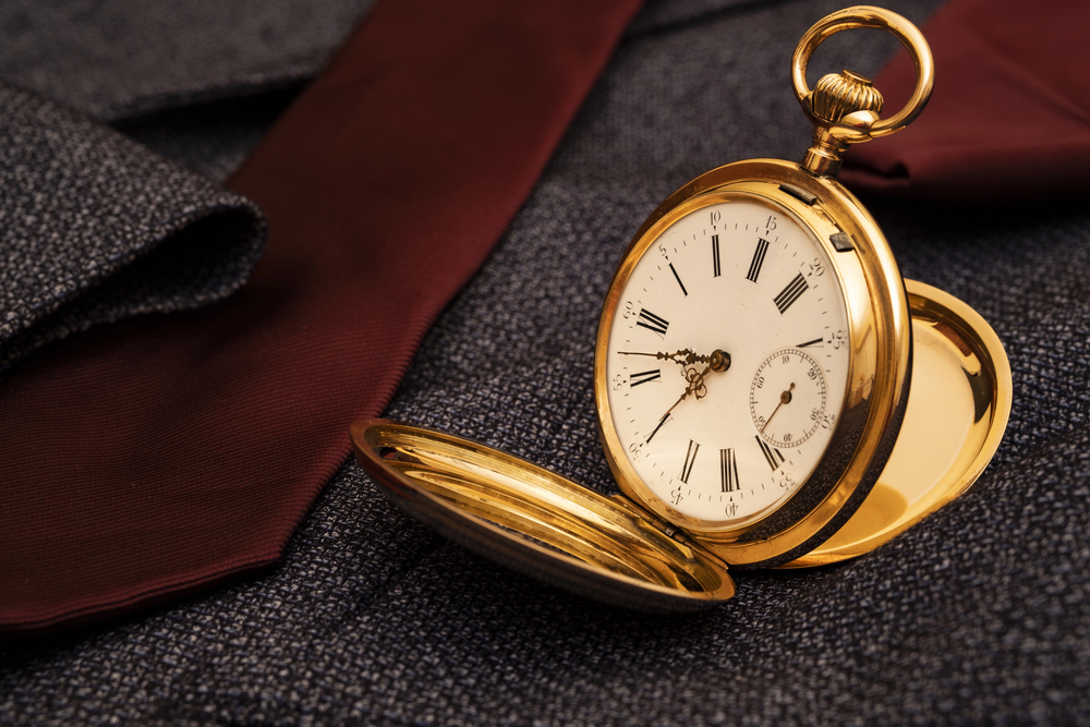 Gold in der klassischen Herrengarderobe