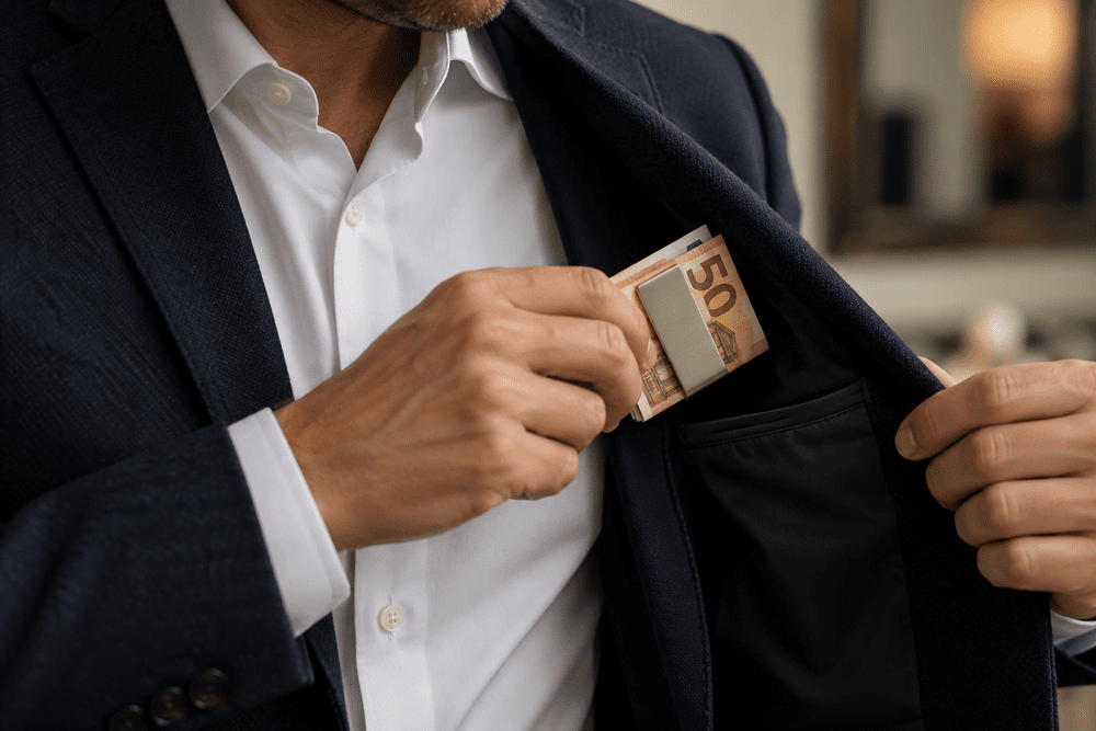 Geldklammer statt Portemonnaie? Wie Männer heute ihr Geld tragen
