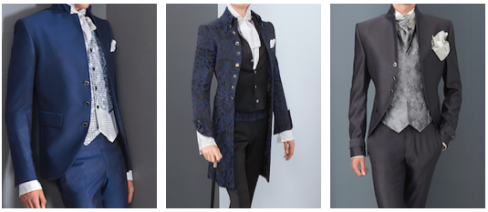 some more suits for the bridegroom