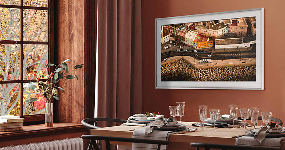 Stilvoll wohnen mit smarter TV-Technik – The Frame zeigt wie!